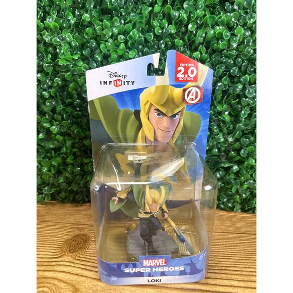 LOKI Disney Infinity 2.0 Edition Marvel Super Heroes Figure ~ New & Sealed Gift - Picture 1 of 5